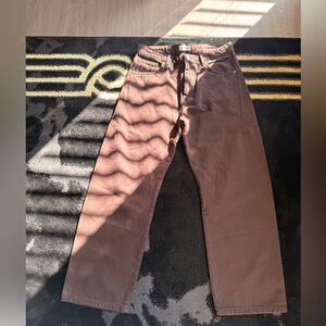 Zara brown jeans